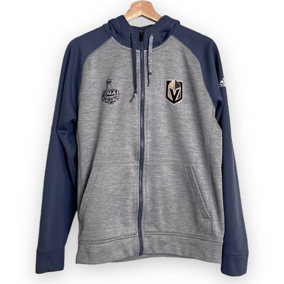 adidas Other - Adidas Climawarm Vegas Golden Knights Stanley Cup Final 2018 Jacket Men's Size S